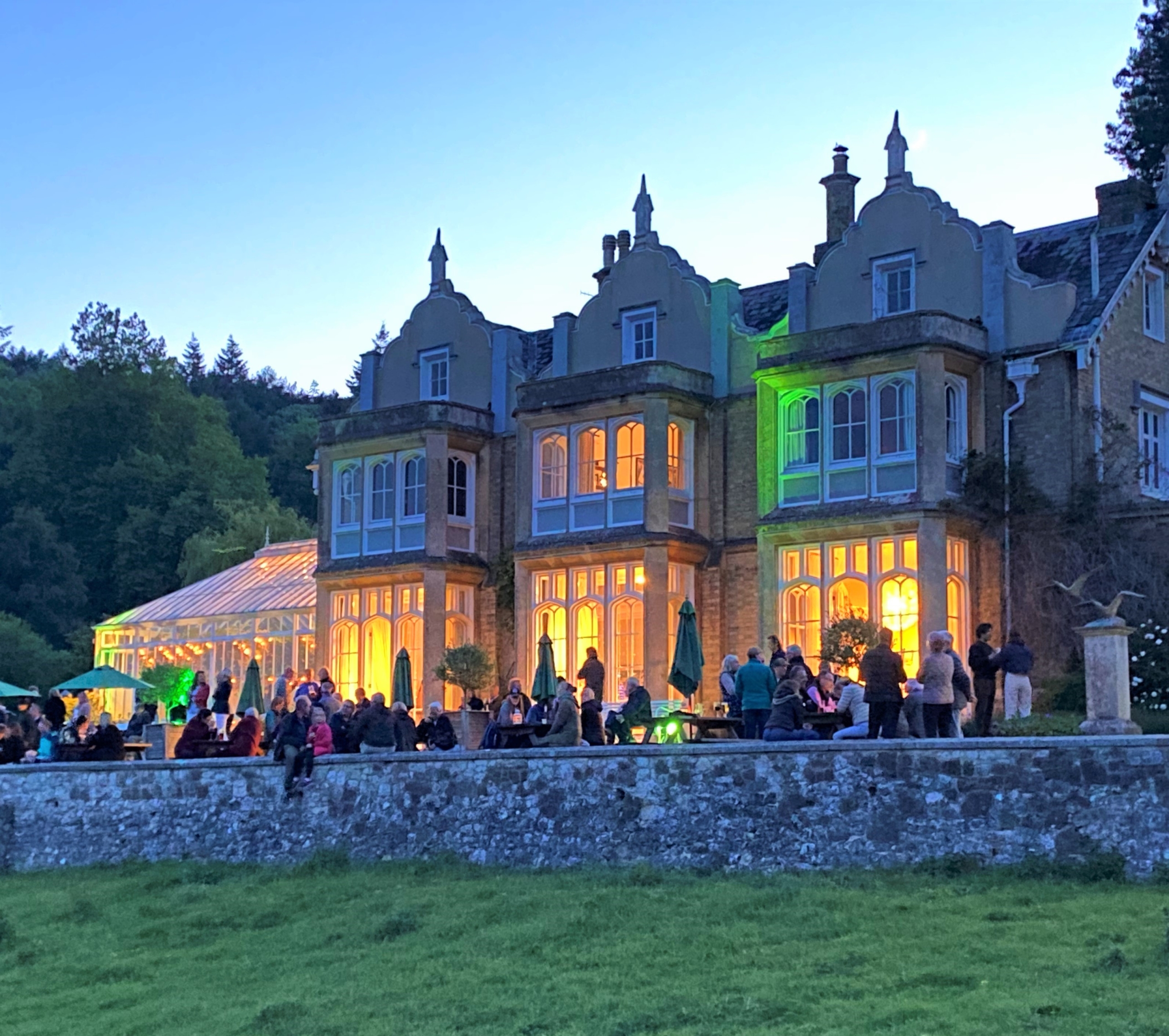 Evening party on the terrace